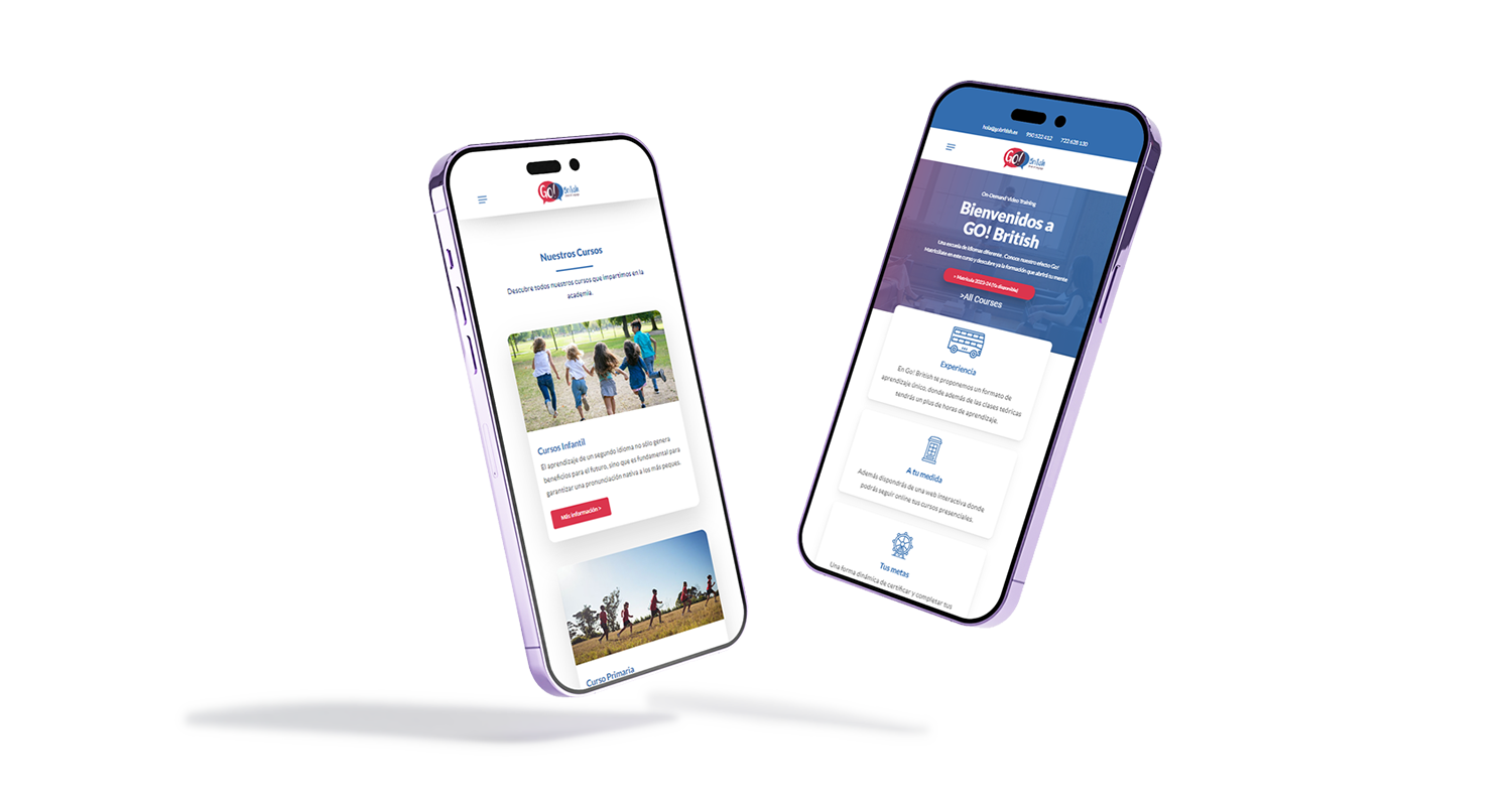 web go british mockup movil