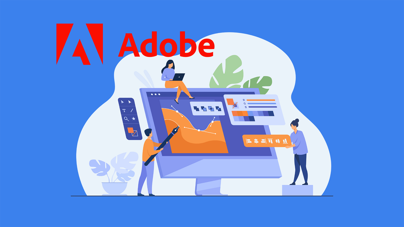 Qué programas de Adobe usar para  diseñar y editar imágenes.