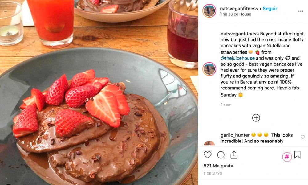 microinfluencer instagram alimentacion