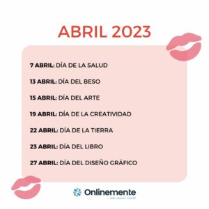 abril calendario community manager 2023