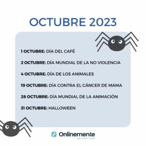 septiembre calendario community manager 2023