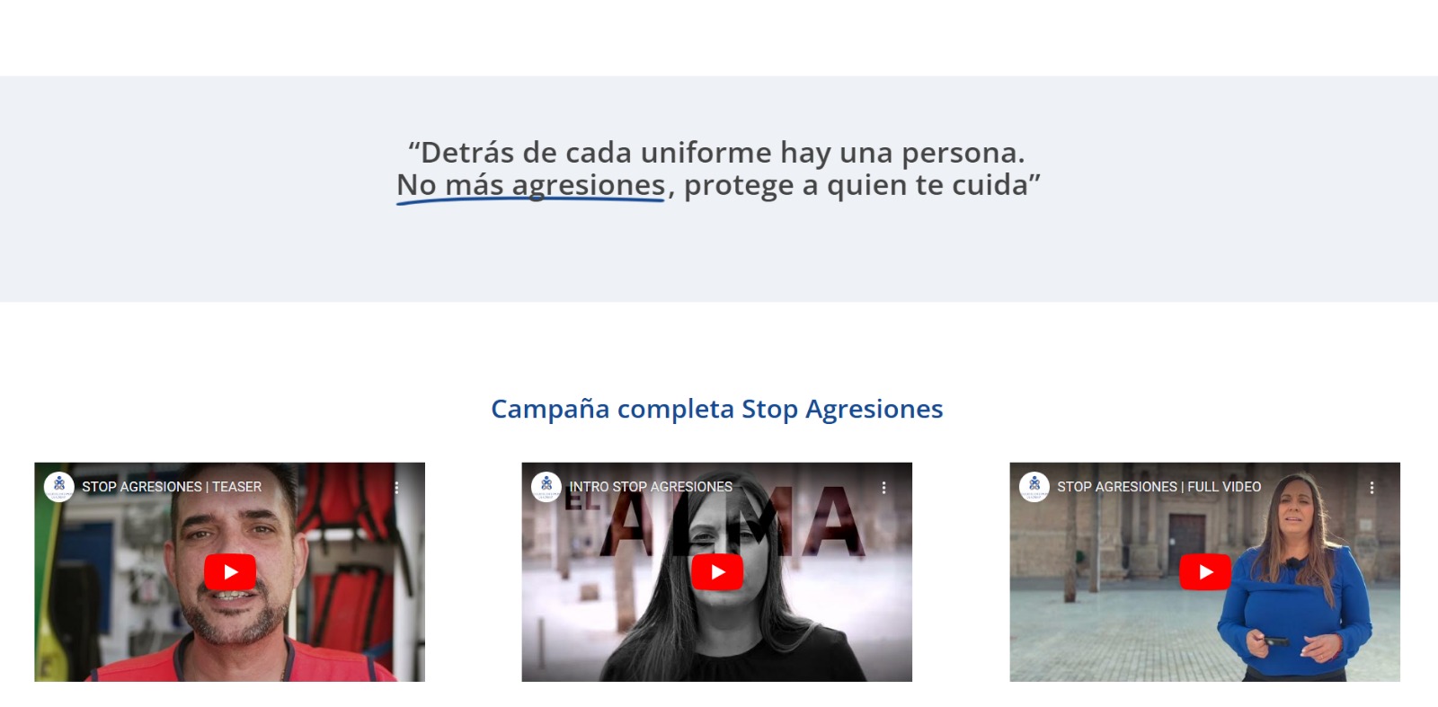 5 Stop Agresiones